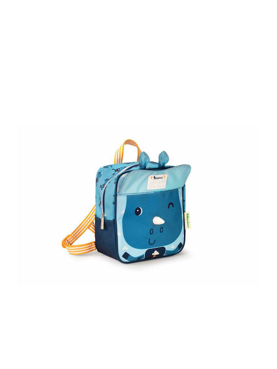 Lilliputiens Super Marius School Bag Backpack Kindergarten in Blue color