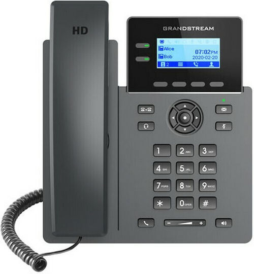 Grandstream GRP2602G Wired IP Phone with 4 Lines Black