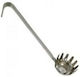 Dianomiki Deep Pasta Spoon Colander Stainless Steel Silver 40cm