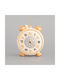 Ornament suspendat Ceas Plastic Bej 10x830buc