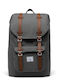 Herschel Little America Mid-Volume 17lt Γκρι