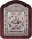 Slevori Saint Icon Panagia Paramythia Metal 34.5x44.5cm