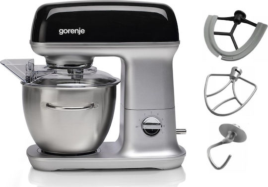 Gorenje MMC1000RLBK 733343 Mixează 1000W cu Vas din Oțel Inoxidabil 4.5lt