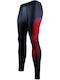 Bad Boy Evo Compression Spats Lang Männer Kampfsport Leggings Blau