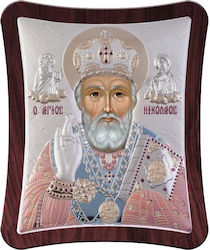 Slevori Sfântul Nicolae Lemn 21x25 cm