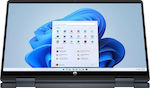 HP Pavilion X360 14-ek0013dx 14" IPS FHD Touchscreen (i3-1215U/8GB/256GB SSD/W11 S) Space Blue (US Keyboard)