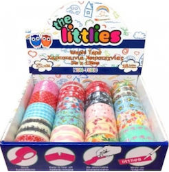The Littlies Selbstklebendes Dekoratives Klebeband Selbstklebendes Papierband Handwerkskunst 1 Stück 15 mm x 5 m