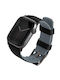 Uniq Linus Λουράκι Σιλικόνης Μαύρο (Apple Watch 38/40/41mm)