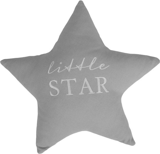 Bambino Mio Διακοσμητικό Μαξιλάρι Κούνιας Little Star Γκρι 27x27cm