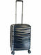 Stelxis Mittlerer Hartschalen-Reisekoffer Schwarz mit 4 Rädern Höhe 56,5 cm