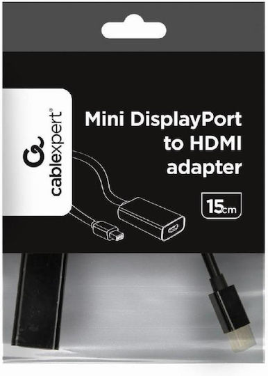 Gembird Converter mini DisplayPort male to HDMI female 1pcs GM-MDP-HDMIF-02