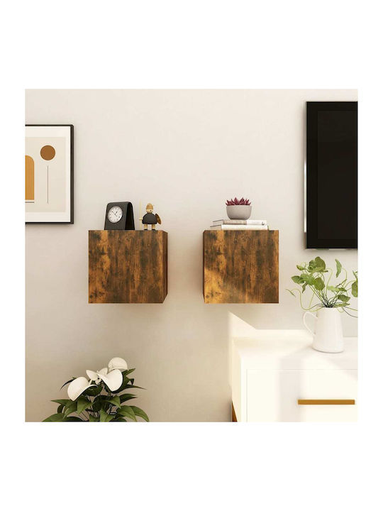 Hanging Living Room Cabinet made of Particle Bo...