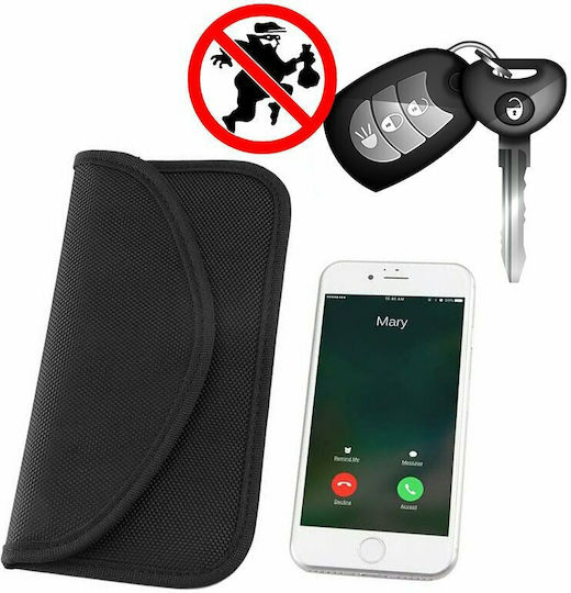 Hurtel Blocking Faraday Box 20x11cm Sock & Pouch Black