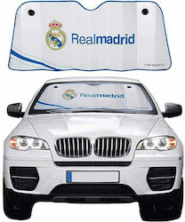 Car+ Ηλιοπροστασία Παρμπρίζ Εσωτερική Real Madrid Φιμέ Ασημί 145x80εκ. 0025198 Car+ Ηλιοπροστασία Παρμπρίζ Εσωτερική Real Madrid Φιμέ Ασημί 145x80εκ. 0025198