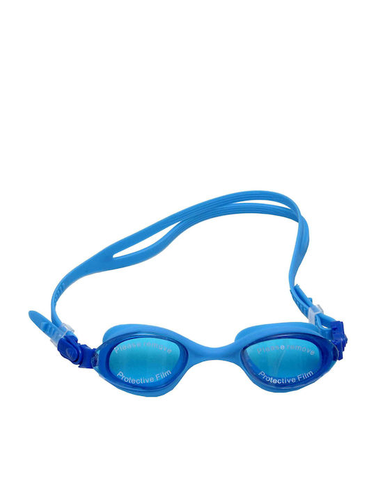 Schwimmbrille aus Silikon - Blau
