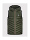 Jack & Jones Kids Sports Jacket Sleeveless short Hooded Green