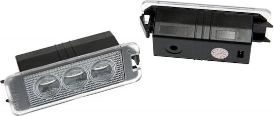 Vinstar Kennzeichenbeleuchtungen LED für Volkswagen Käfer / Golf / Wolf / Passat / Polo / Scirocco 2Stück