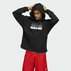 adidas Donovan Mitchell Inno Black with Hood