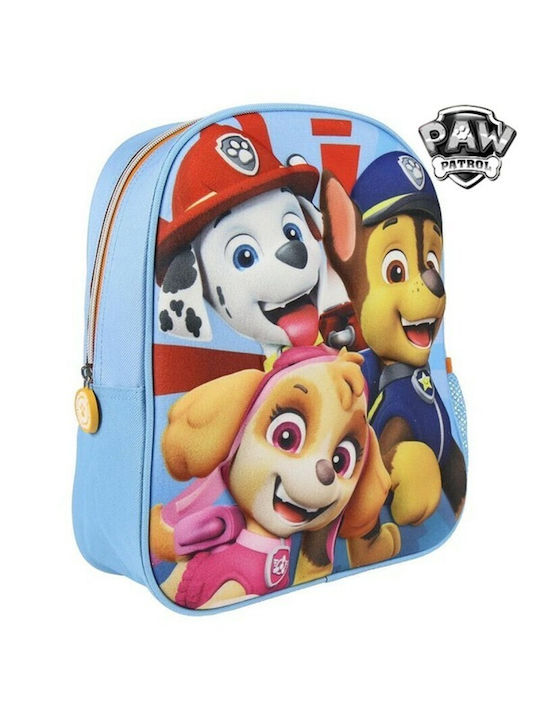 Paw Patrol Σχολική Τσάντα Πλάτης Νηπιαγωγείου Μπλε