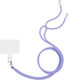 Universal Neck Strap Λουράκι Λαιμού για Κινητά Μωβ