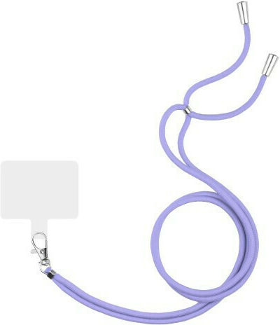Universal Neck Strap Λουράκι Λαιμού για Κινητά Μωβ