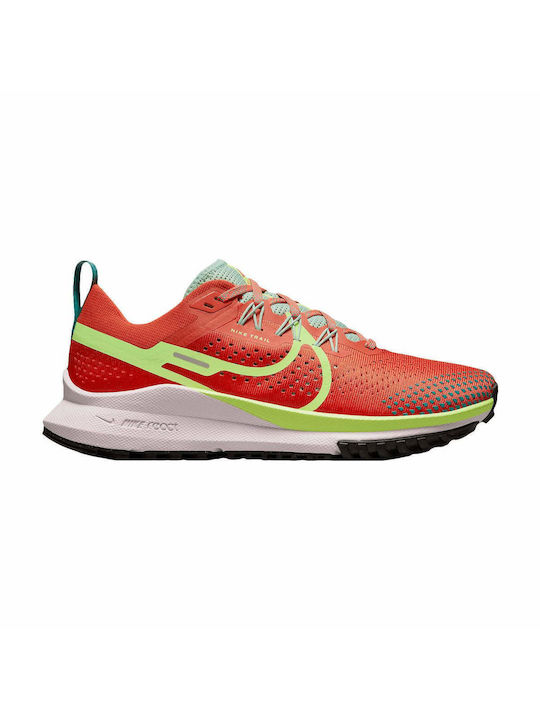 Nike React Pegasus Trail 4 Γυναικεία Αθλητικά Παπούτσια Trail Running Mantra Orange / Enamel Green / Bicoastal / Ghost Green