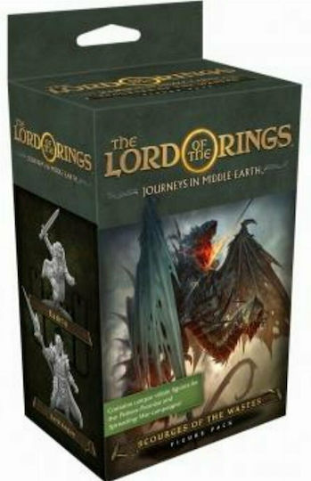 Game Expansion The Lord of the Rings: Journeys in Middle-Earth - Scourges of the Wastes for 1-5 Players 14+ Years Old JME10 (EN) Fantasy Flight