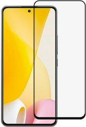Full Face Tempered Glass Black (Xiaomi 12 Lite) Full Face Tempered Glass Black (Xiaomi 12 Lite)