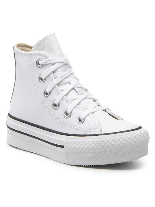 Converse Încălțăminte Sport pentru Copii Mare Ctas Eva Lift Alb / Natural Ivory / Negru