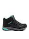 Lumberjack Stowe Damen Wanderschuhe Schwarz