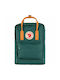 Fjallraven Kanken Fabric Backpack Green 16lt