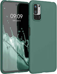 KWmobile Umschlag Rückseite Silikon Forest Gree...