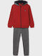 Kids Sweatpants Set Red 2pcs