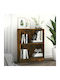 Bücherregal Rauchige Eiche 60x24x74,5cm