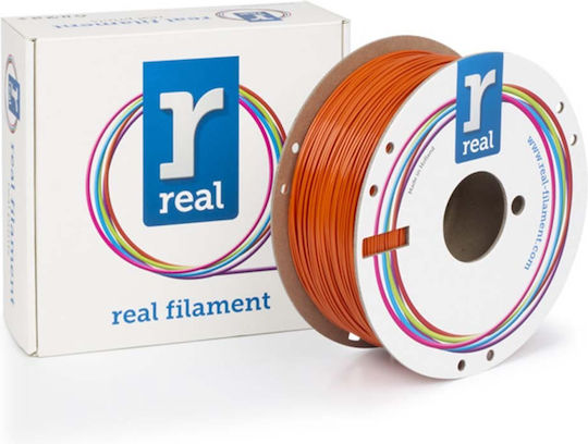 Real Filament PETG 3D Printer Filament 1.75mm Orange 1kg