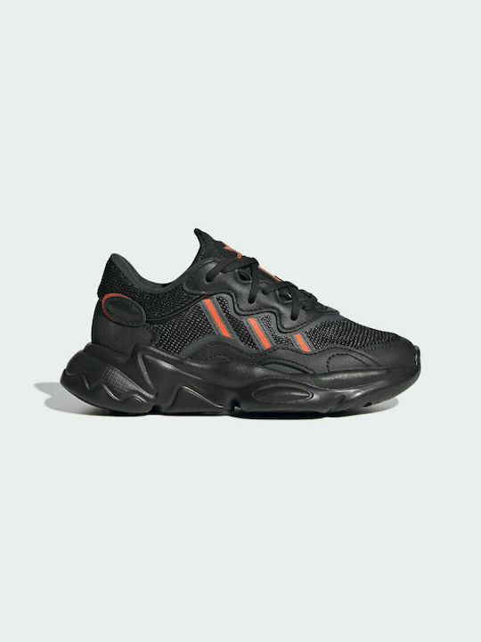 Adidas Încălțăminte Sport pentru Copii talpa joasa Ozweego Core Black / Solar Red / Grey Six