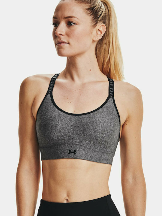Under Armour Infinity Women's Sports Bra without Padding Charcoal Light Heather