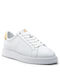 Ralph Lauren Angeline Damen Sneakers White / Gold