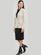 Guess Long Women's Waisted Blazer Beige