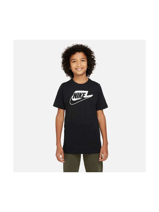 Nike Παιδικό T-shirt Μαύρο