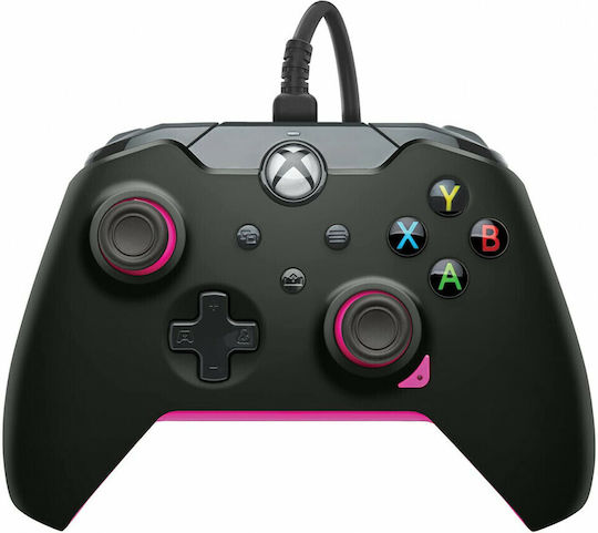 PDP 049-012-GP Wired Gamepad for PC Xbox One Xbox Series Pink/Black