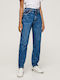 E2 Rachel Re High Waist Women's Jean Trousers in Mom Fit