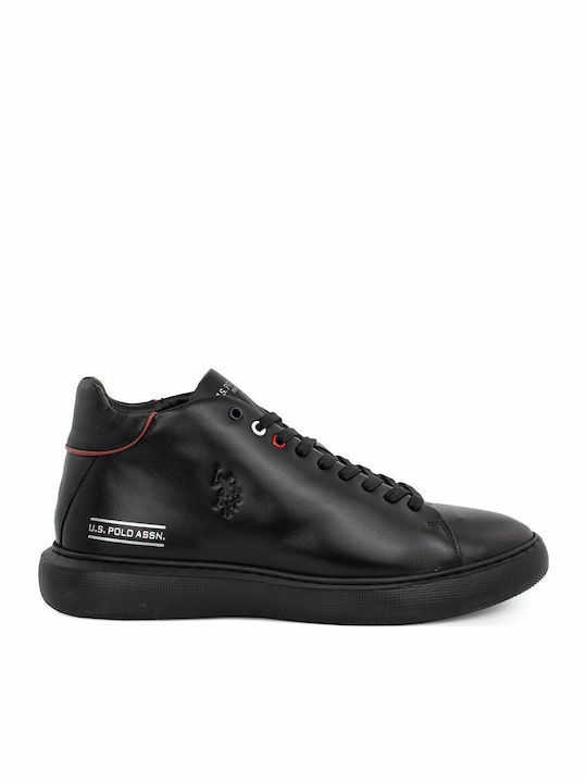 Cryme Leather Black Men's Boots