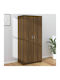 Doppeltür Kleiderschrank 80x52x180cm