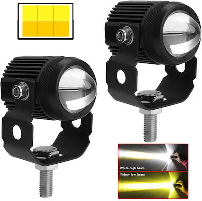 Rolinger Proiector Motocicletă LED 2buc