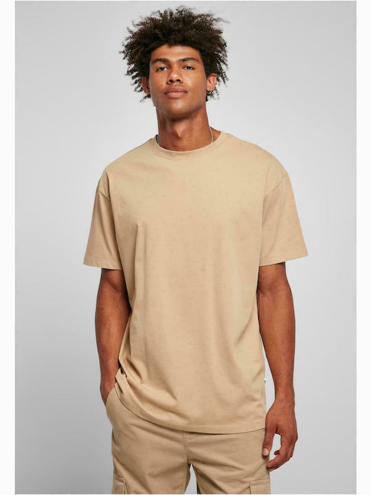 Urban Classics Men's Short Sleeve T-shirt Union Beige