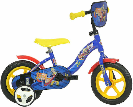 Dino Bikes Brandweerman Sam 10" Παιδικό Ποδήλατo BMX Μπλε