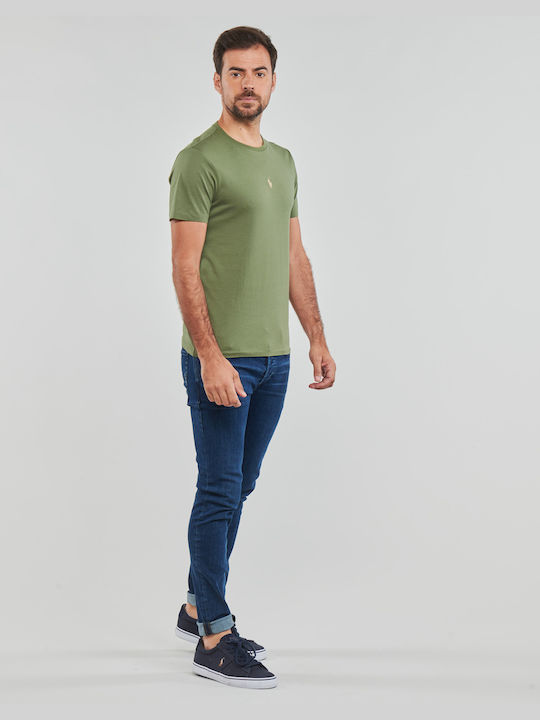Ralph Lauren Men's Short Sleeve T-shirt Khaki