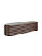 vidaXL Planter Box Metal Maro 152x40x36cm.