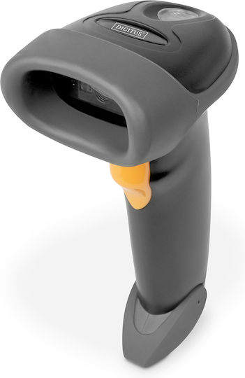 Digitus Scanner Χειρός Ενσύρματο με Δυνατότητα Ανάγνωσης 2D και QR Barcodes